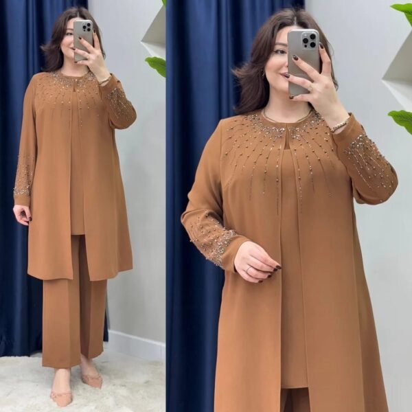 Arabian-Inspired Stylish Kurti Set - Image 3