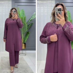 Arabian-Inspired Stylish Kurti Set