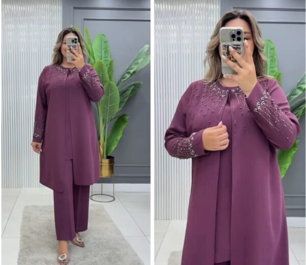 Arabian-Inspired Stylish Kurti Set